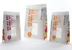 Side Gusset Flat Bottom Taschen für Nüsse Snacks