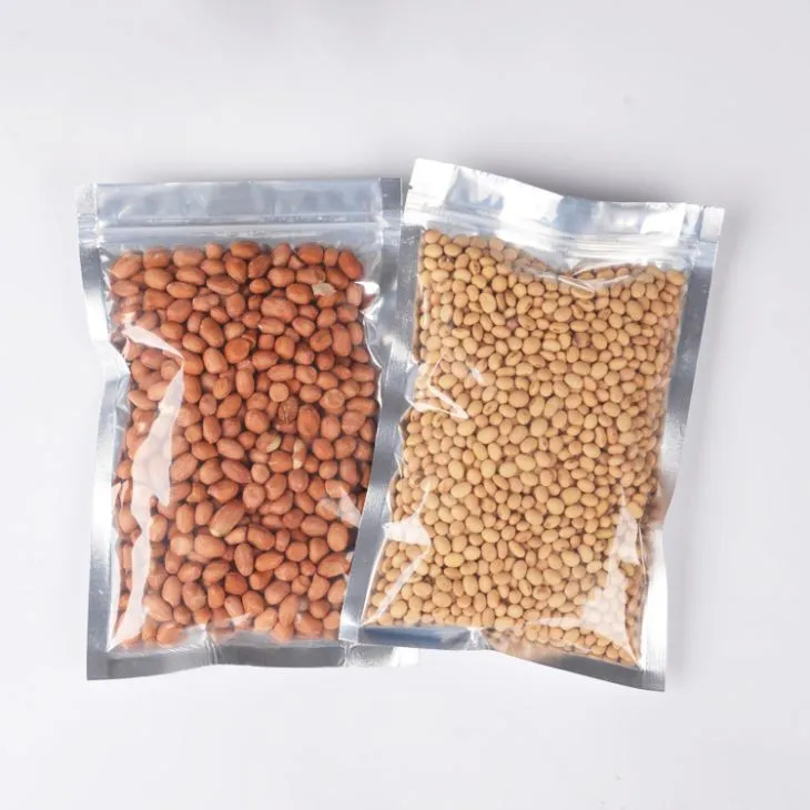 Unterschiedliche Seitendichtungs-Nuss-Tasche der Seiten-Aluminiumfolie-drei