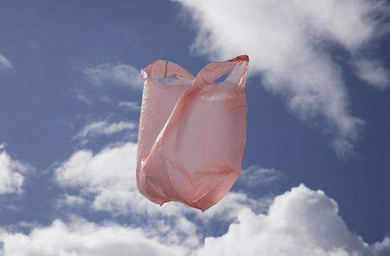 Plastiktüte zu achten, was das Problem zu machen