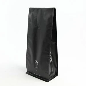 Aluminiumfolie-Kaffee-Tasche mit der Siegelseite des Ventils 8