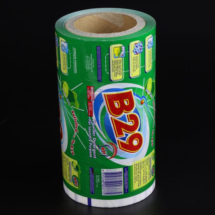 Mehrfarbiger Druck waschen Pulver Verpackungsfolie
