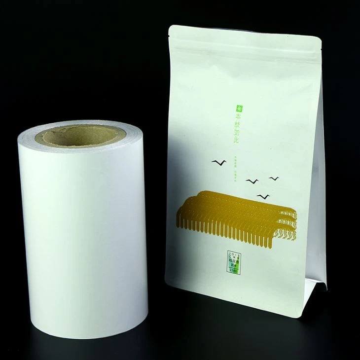 Weißes Kraftpapier mit VM PET