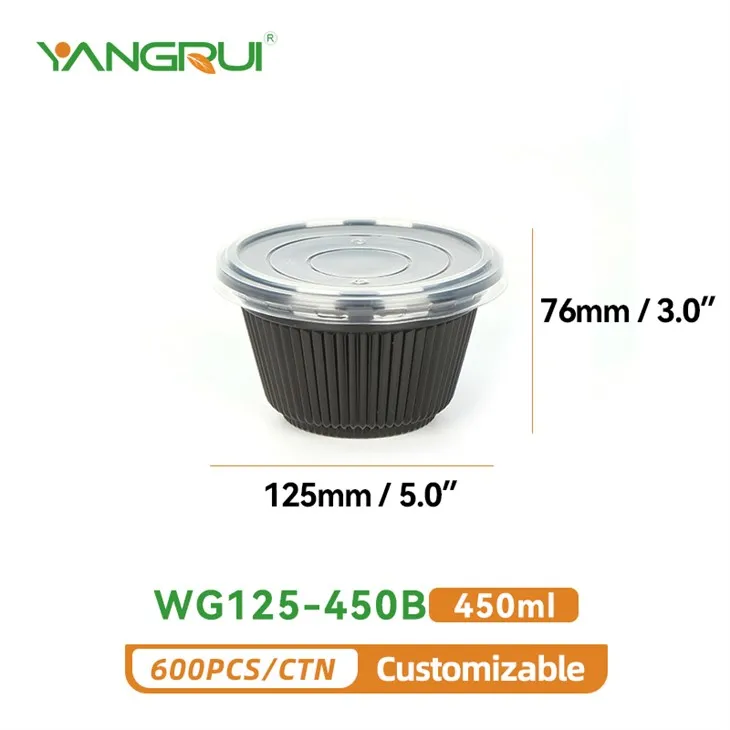 Einweg-Plastikschale 450 ml