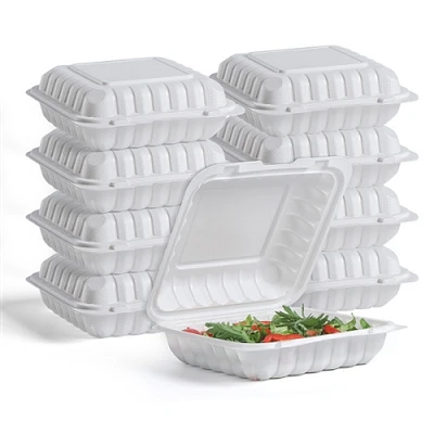 Mikrowellengeeignete Lebensmittelbehälter zum Mitnehmen für Restaurants mit D...