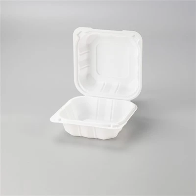 6x6 Clamshell-Lebensmittelbehälter