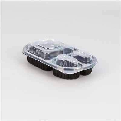 Bento-Behälter für die Zubereitung von Mahlzeiten, wiederverwendbar