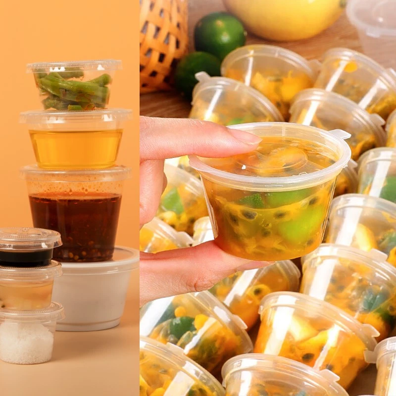 Portionsbecher aus PP-Kunststoff vs. Portionsbecher aus PLA-Kunststoff
